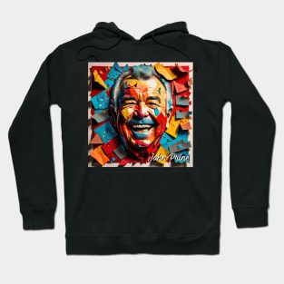 John Prine // Paper Art Hoodie